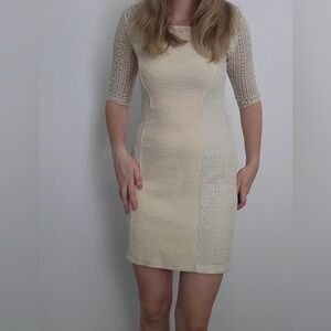 NWT Anthropologie Bordeaux 3/4 Sleeve Dress